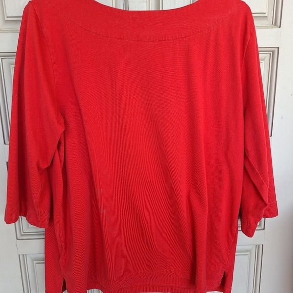 BFA Classics Tee SzM Nautical Theme Red/White Rope Tie Very Cute Heavy Cotton - Picture 2 of 7